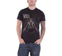 Volbeat - "King Of The Beast" T-shirt pour homme/femme unie RO9466 (L) (Noir)