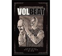 Volbeat - Poster - Servant of the Mind + cadre amovible, Shinsuke® Maxi MDF noir, vitre acrylique