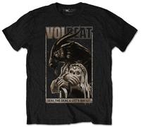 Volbeat 'Seal The Deal & Lets Boogie Goat' (Noir) T-Shirt