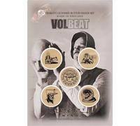 Volbeat - Set de pin's "Servant Of The Mind" 5er-Pack - Plastique, Métal RO5324 (Taille unique) (Gris/Noir/Sable)