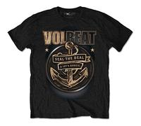 Volbeat - T-Shirt # M Black Unisex # Anchor [Import]
