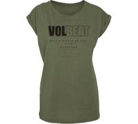Volbeat Wait A Minute My Girl Femme T-Shirt Manches Courtes Sable XL