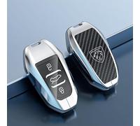 VOLBOZ Coque de Clé pour Peugeot 5008 4008 3008 2008 408 508L 301, Étui de Protection, Housse Portable, Porte-Clés Accessoires, A1