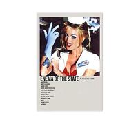 VOLBOZ Poster Blink & 182 Enema of The State 1999 - Impression sur toile - Décoration murale pour salon, chambre à coucher - Sans cadre - 30 x 45 cm