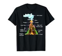 Volcan Géologie garçons filles Volcans T-Shirt