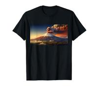 Volcan - Supervolcan - Éruption volcanique - Cratère - Lave T-Shirt Graphique avec Valeur