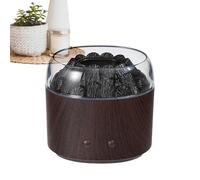 Volcano Diffuser, Portable Flame Cool Mist Humidifier, 160ml Silent Aromatherapy Device with Warm Ambient Lighting, Compact Oil Vaporizer, Ideal for Room, Desk, Indoor, Car, Home, Bathroom