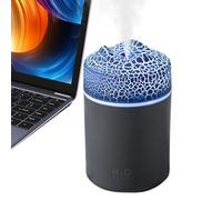Volcano Humidificateur Diffuseur, Volcano Light Humidificateur | Avec des lumières de gradient colorées hôtelières Huile Diffuseur d'huile - Home Fragrance Mist, Humidificateur de brume,