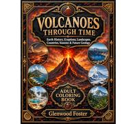 Volcanoes Through Time - Earth History, Eruptions, Landscapes, Countries, Seasons & Future Geology: 40 Relaxing Volcanic Landscapes to Color-from ... Scenery, Seasonal Wonders, and Future Geology