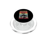 Volcanologue Amateur de volcans Kick Ash PopSockets PopGrip pour MagSafe