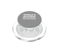 Volcanologue drôle volcanologue du Monde PopSockets PopGrip pour MagSafe