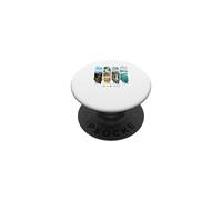 Volcans, Cascades et Tortues - Vacances Hawaï PopSockets PopGrip Adhésif