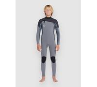 Volcom 3/2mm Chest Zip L/S Full Kids Combinaison gris 12