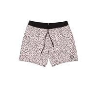 Volcom A2512405 / Asphalt Beach Trunk 17 Short de plage hydrofuge pour homme (motif graphique intégral) Utilisation amphibie, LCA, L