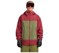 Volcom - Arthur 3 Layer Jacket Burnt Red - S - Blouson Ski