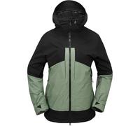 VOLCOM At Stretch Gore-tex Jacket - Femme - Vert / Noir - taille L- modèle 2025