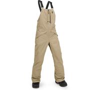 VOLCOM Barkley Ins Bib Overall - Enfant - Beige - taille 8 ans- modèle 2024