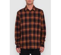 Chemise Volcom Baystone Flannel Black Homme Noir 2024 taille XS