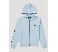 Volcom Bb Iconic Stone Flc Kids Sweat à capuche zippé bleu XL