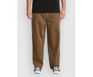 Volcom Billow Tapered Pantalon en velours marron 32