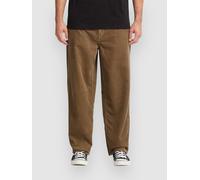 Volcom Billow Tapered Pantalon en velours marron 36