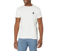 Volcom Blaquedout Short Sleeve Tee T-Shirt, Blanc, L Homme