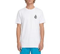 Volcom Blaquedout Short Sleeve Tee T-Shirt, Blanc, S Homme