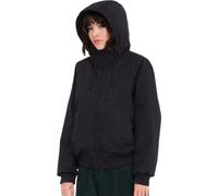 Volcom - Blouson à capuche - Wernan 10K Jacket Black pour Femme - Taille L - Noir Noir L