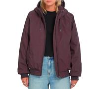 Volcom - Blouson imperméable à capuche - Wernan 10K Jacket W Raisin en Coton - Taille S - Violet Violet S