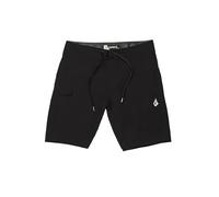 Volcom - Boardshort Lido Solid Mod 20 Black Homme - Homme - Taille 32 - Noir
