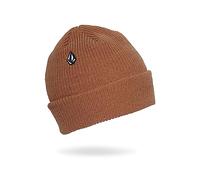 VOLCOM Full Stone Beanie Bonnets tricotés pour Hommes, Marron, Taille Unique Mixte