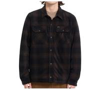 Volcom - Chemise en polaire à carreaux - Bowered II Fleece Shirt Cacao pour Homme - Taille L - Marron Marron L