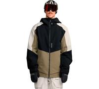 VOLCOM Brighton Full Zip Jacket - Homme - Blanc / Gris / Noir - taille XS- modèle 2026