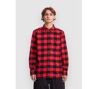 Chemise À Manches Longues À Carreaux Volcom - Rouge Sauveteur