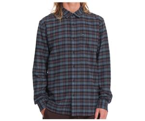 Volcom - Caden Plaid L/S - Chemise - L - raisin
