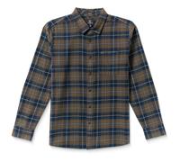 Volcom - Caden Plaid L/S - Chemise - XL - navy