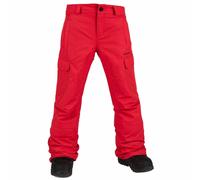 Volcom Cargo Insulated Pantalon Ski Enfant Regular Isolé Rouge