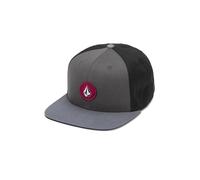 Volcom Casquette de Baseball Unisexe Adulte en sergé avec 6 Panneaux réglables Snapback avec Logo Stone