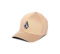 Volcom Casquette Flexfit 6 panneaux pour hommes ~ Full Stone Flexfit kaki