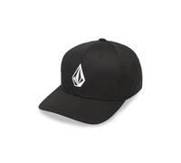 Volcom Casquette Full Stone Flexfit Homme – 6 panneaux – Noir L/XL