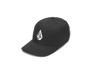 Volcom - Casquette Full Stone Flexfit Hat Black Garçon - Taille Unique - Noir