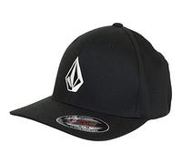 Volcom Casquette Full Stone Flexfit pour homme, noir/blanc, L-XL