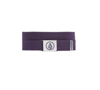 Volcom Ceinture 'CIRCLE WEB' aubergine, Taille 80-105