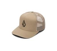 Volcom Chapeau de Camionneur Full Stone Cheese Casquette de Baseball, Kaki, Taille Unique Homme