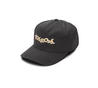 Volcom Chapeau démo réglable Casquette de Baseball, Noir délavé, Taille Unique Homme