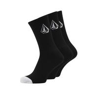 Volcom Chaussettes Full Stone Sock 3Pk Homme Gris/Noir Taille 41-46