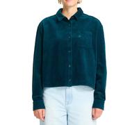 Volcom - Chemise en coton - Weellow Cord Shirt W Emerald Green pour Femme en Coton - Taille M - Vert Vert M
