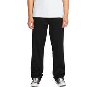 Volcom - Chino à la coupe droite - Frickin Modern Stretch Pant Black pour Homme en Coton - Taille 32 US - Noir Noir 32 US