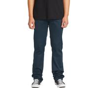Volcom - Chino à la coupe droite - Frickin Modern Stretch Pant Dark Navy pour Homme en Coton - Taille 31 US Navy 31 US