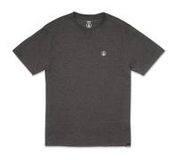 Volcom - Circle Blanks HTH SST - T-shirt - S - heather black
